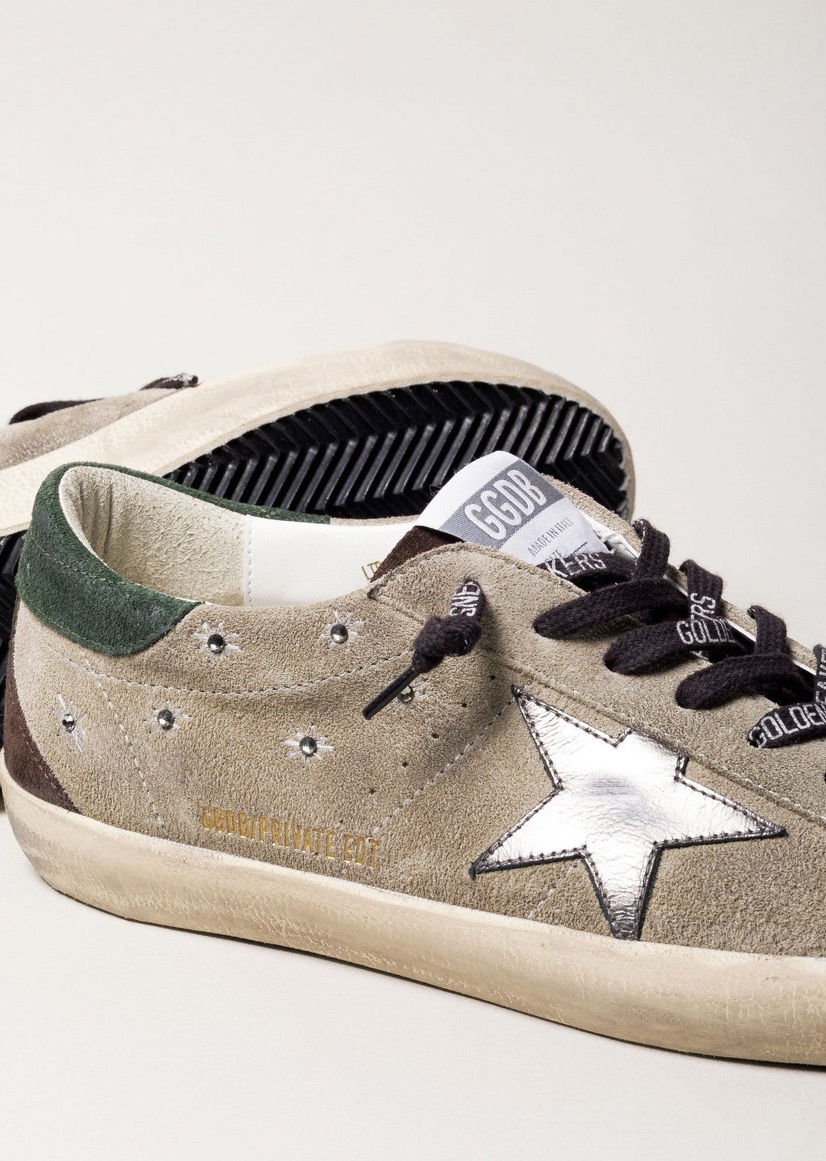 Tenis Golden Goose Super Star Suede Embroidery Laminated Star Hombre GOLDEN GOOSE TENIS Malva CO