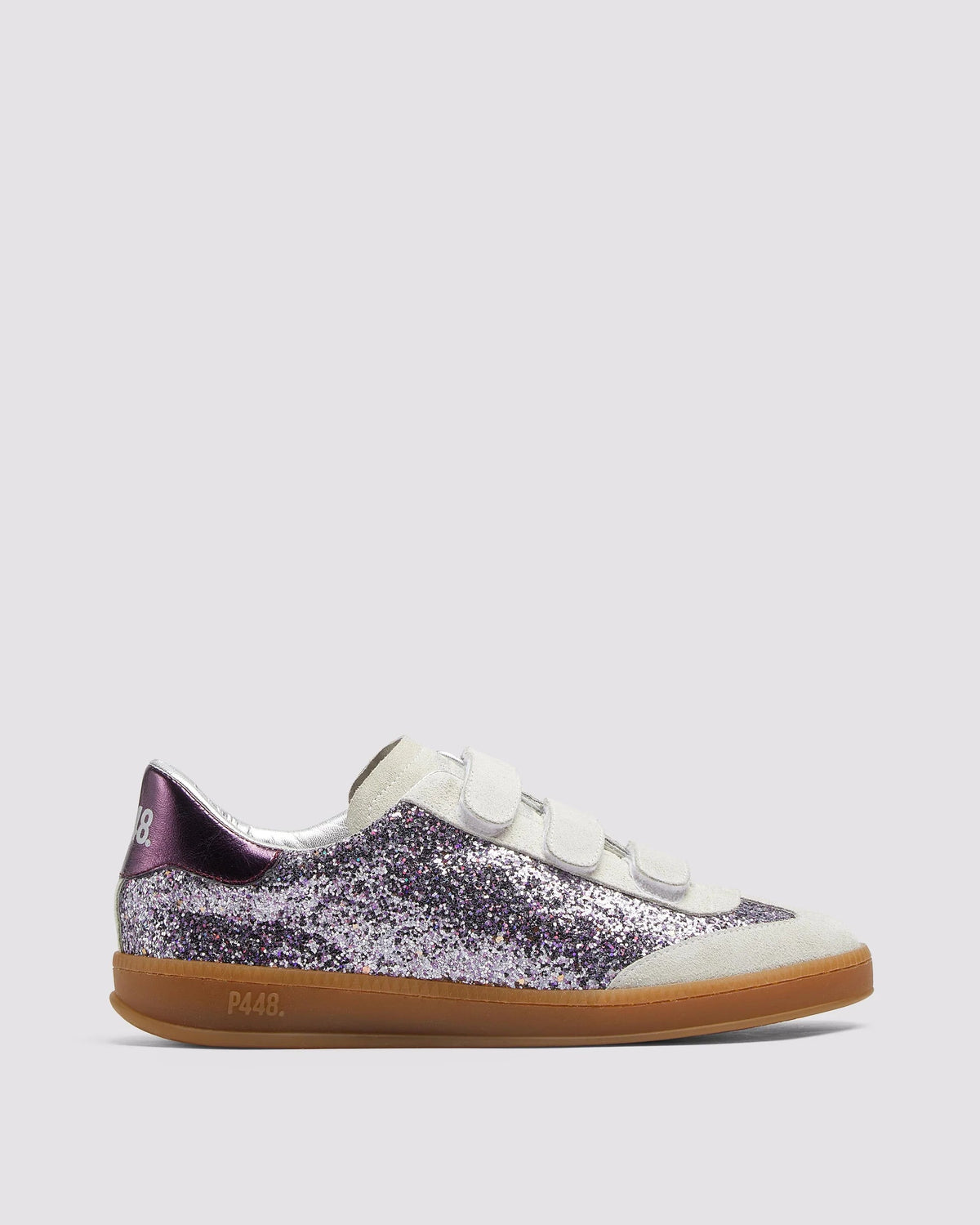 Tenis P448 Capri Glitter Mujer P448 TENIS Malva CO