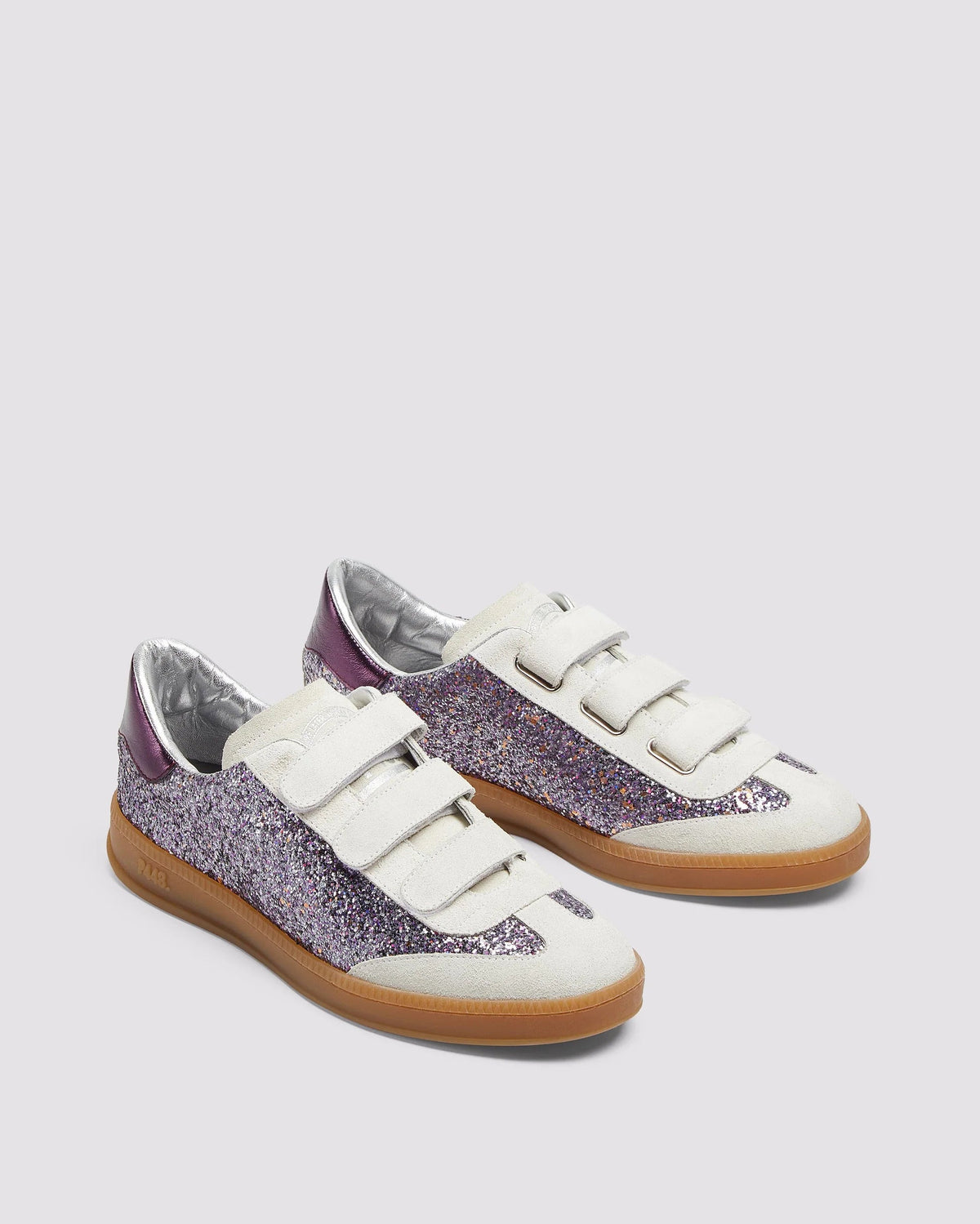 Tenis P448 Capri Glitter Mujer P448 TENIS Malva CO