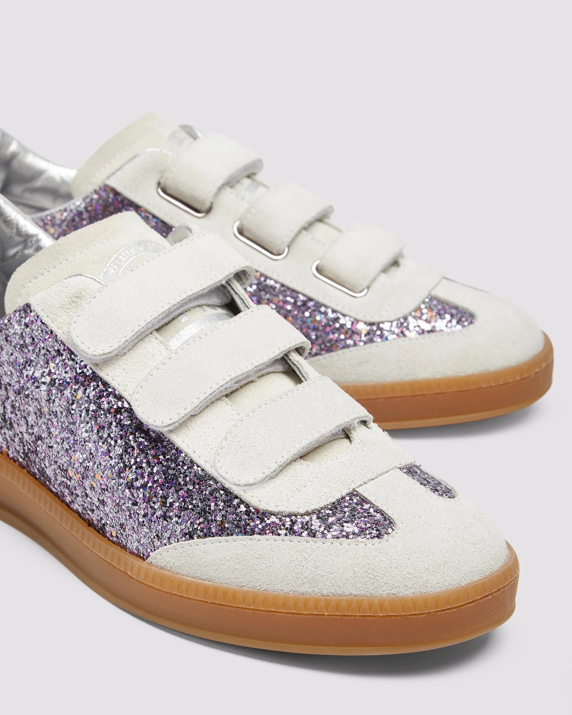 Tenis P448 Capri Glitter Mujer P448 TENIS Malva CO