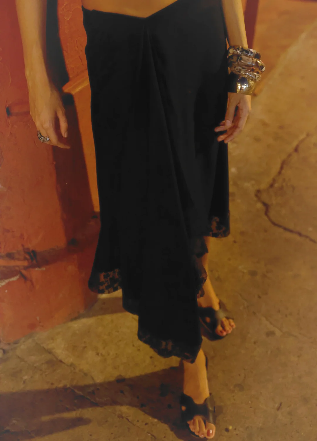 Midi Falda Thalia