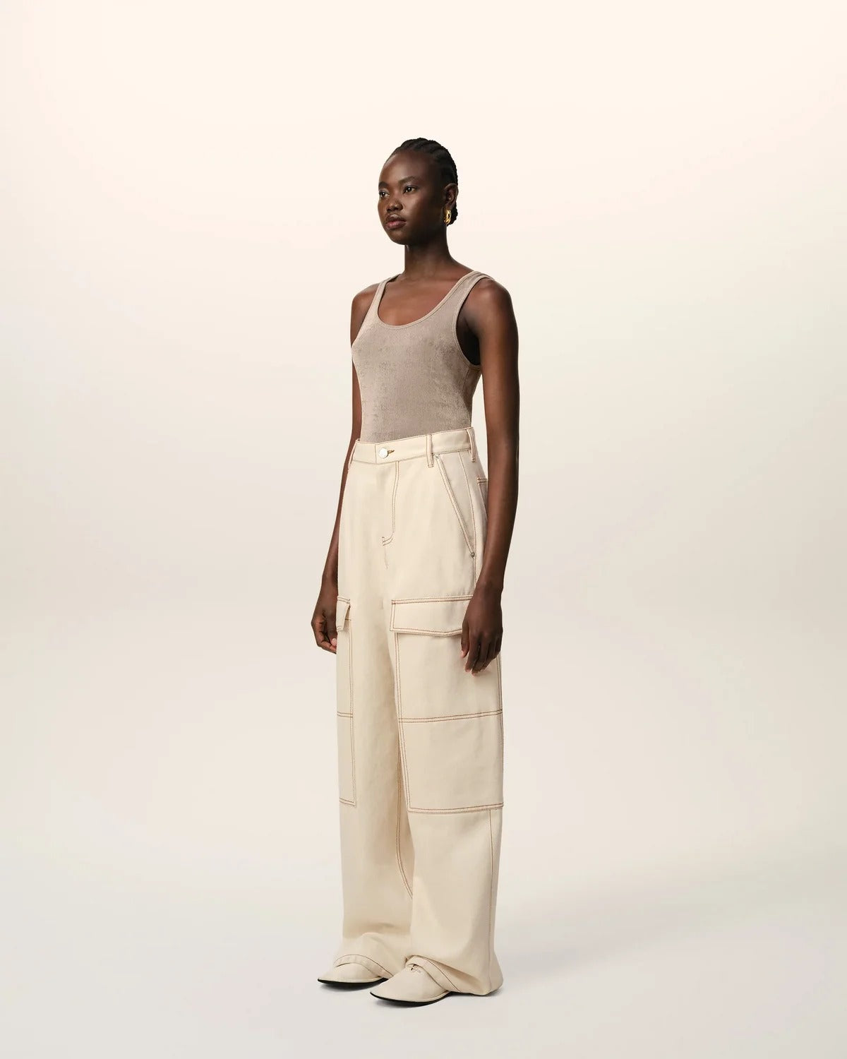 Cargo Wide Fit Jeans