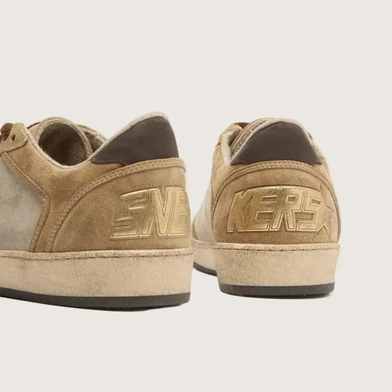 Ballstar Suede Upper Toe Tongue And Spur Glitter S