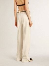Journey W Pant Melissa Crepe Blend Tailoring