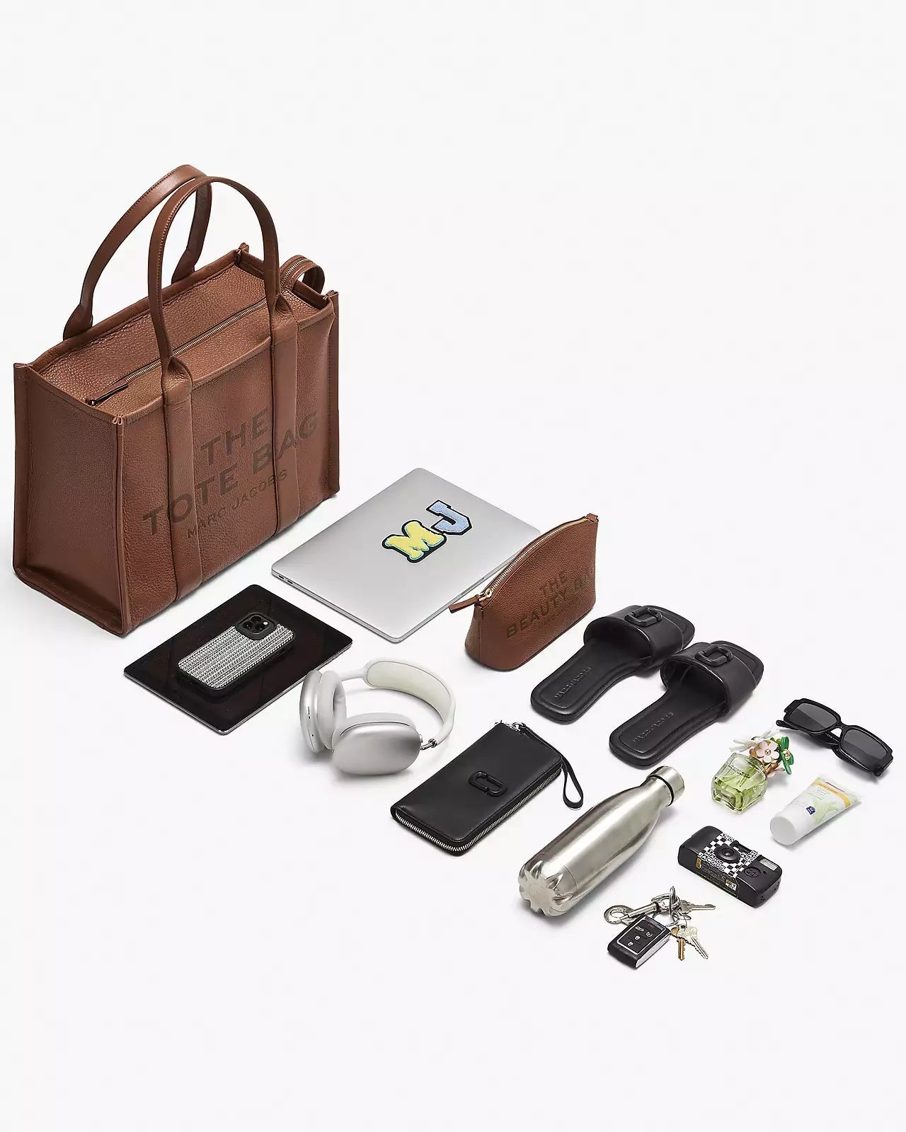 The leather Large Tote Bag