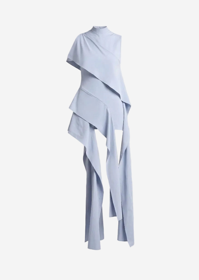 Mini Vestido Volant