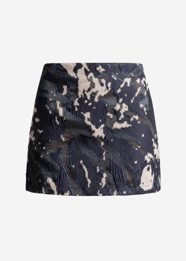 Minifalda Jacquard