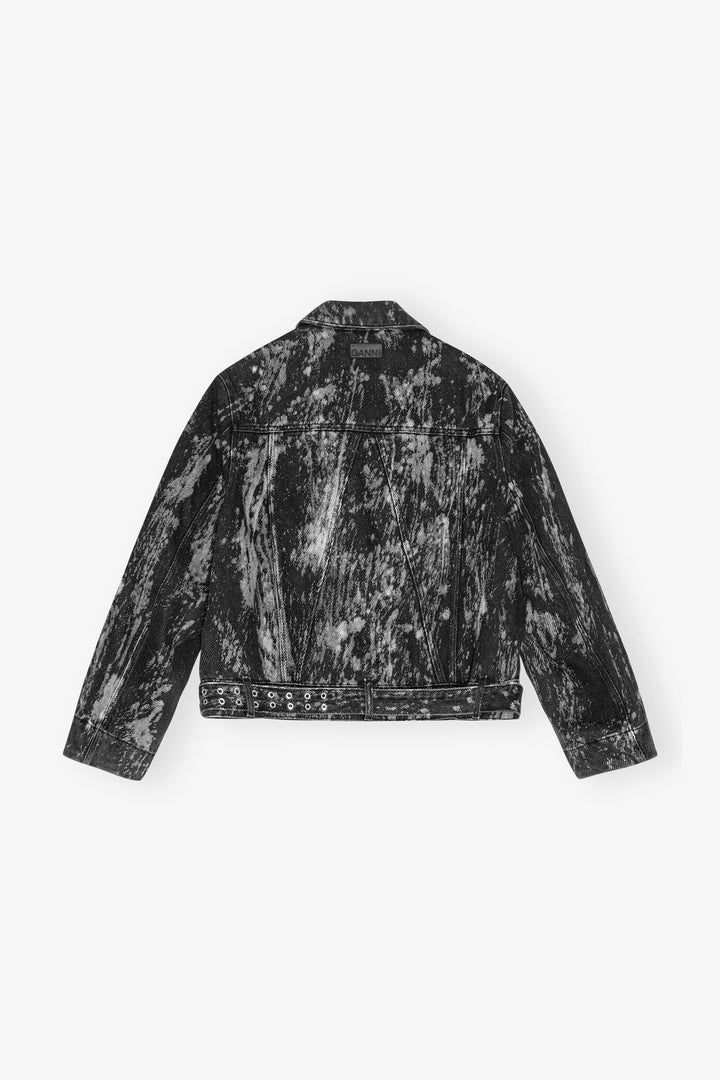 Chaqueta Heavy en Denim Belted