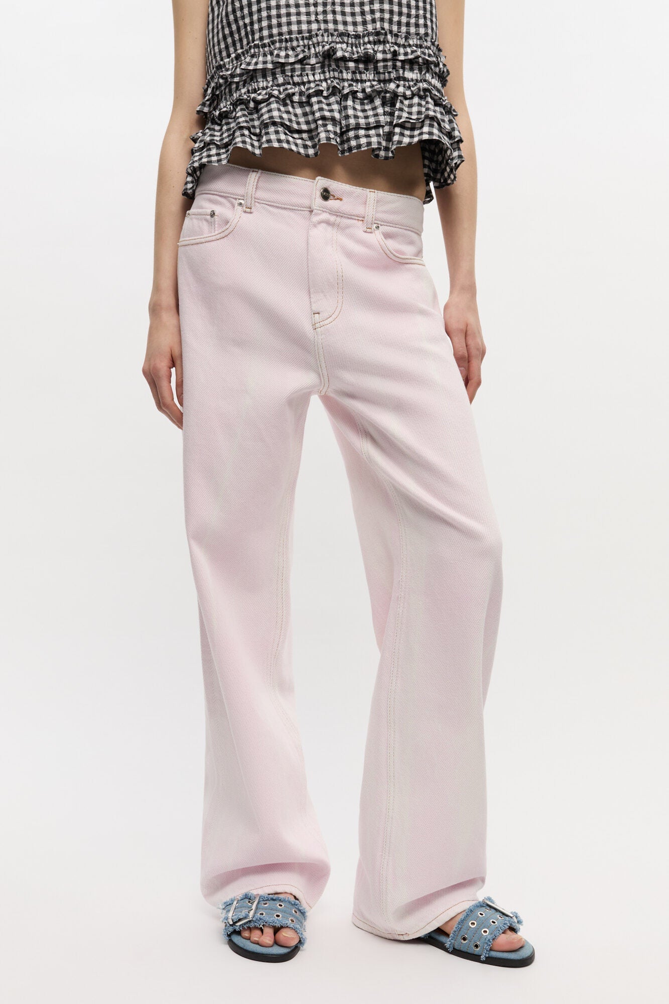 Jean Cowboy Pink GANNI JEANS Malva CO