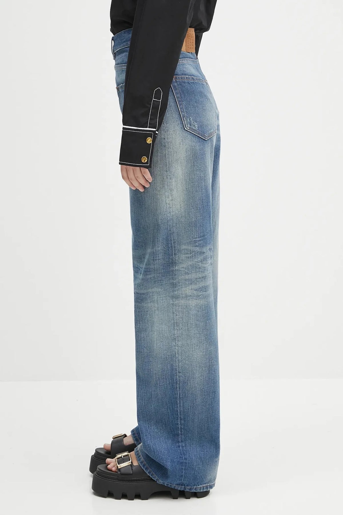 Pantalones Twist Wide Leg 5 Pockets