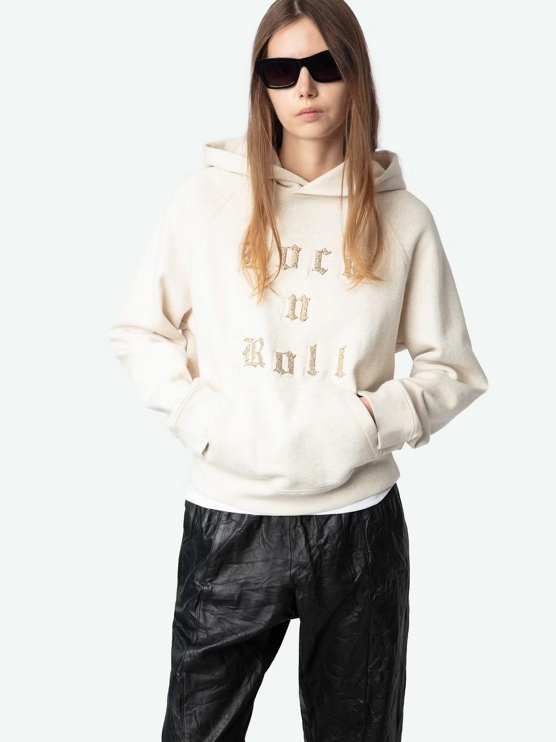 Hoodie Georgy Rock N Roll ZADIG ET VOLTAIRE HOODIES Malva CO