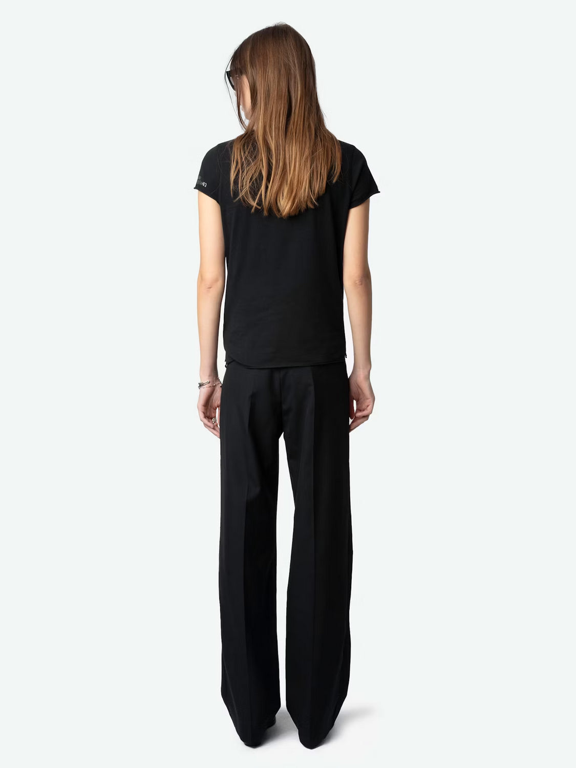 T-Shirt Tunisien Multi Strass ZADIG ET VOLTAIRE T-SHIRT Malva CO