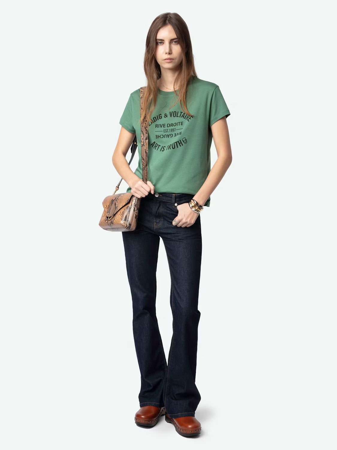 T-Shirt Walk Ico ZADIG ET VOLTAIRE T-SHIRT Malva CO