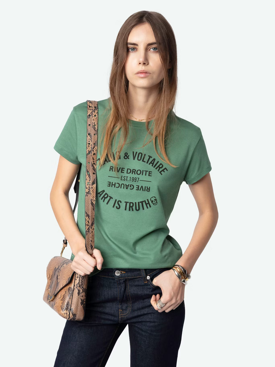 T-Shirt Walk Ico ZADIG ET VOLTAIRE T-SHIRT Malva CO