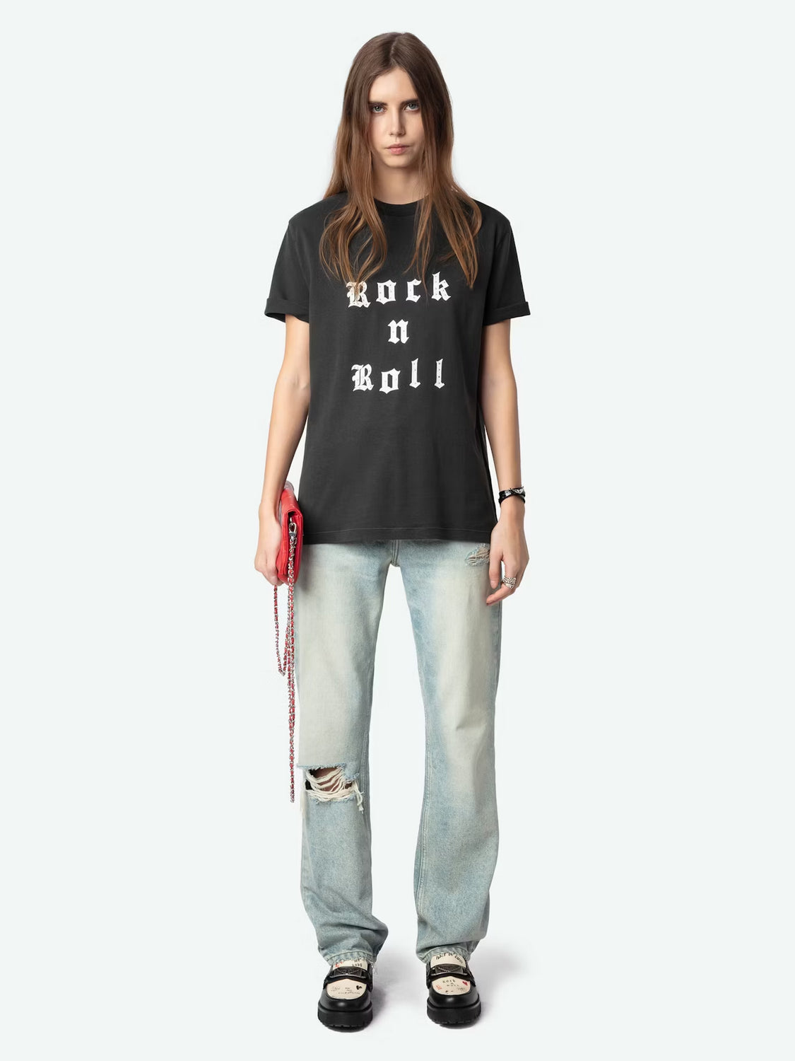 T-Shirt Edwin Rock N Roll ZADIG ET VOLTAIRE T-SHIRT Malva CO