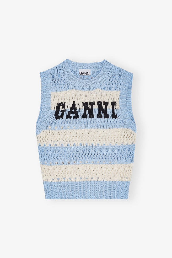 Chaleco Cotton Mix Striped