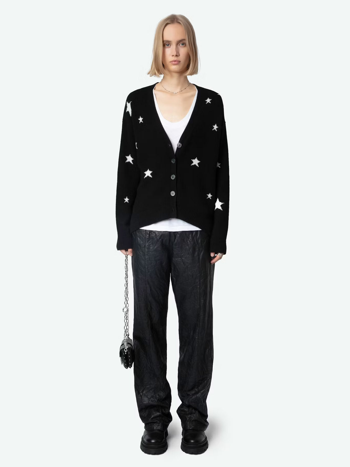 Cardigan Mirka Stars ZADIG ET VOLTAIRE CARDIGANS Malva CO
