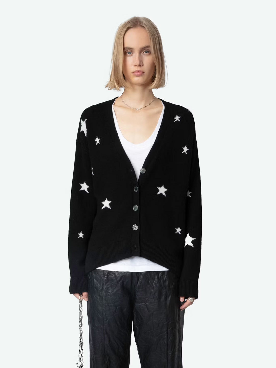 Cardigan Mirka Stars ZADIG ET VOLTAIRE CARDIGANS Malva CO