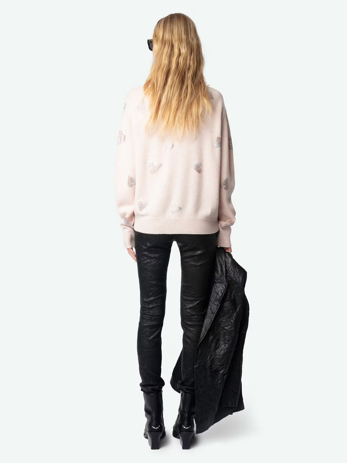 Sweater Pravis Rain Stras ZADIG ET VOLTAIRE SWEATERS Malva CO