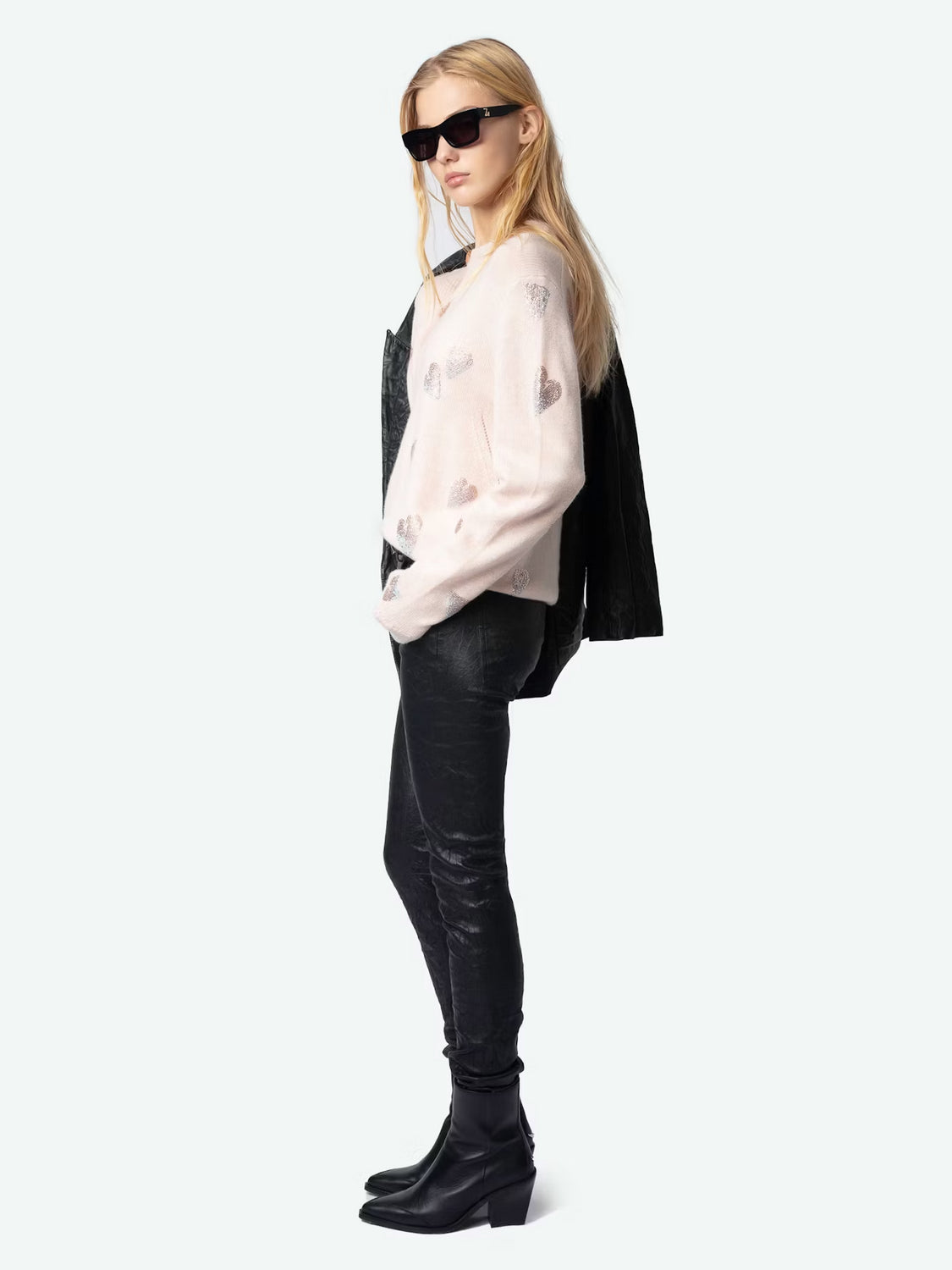 Sweater Pravis Rain Stras ZADIG ET VOLTAIRE SWEATERS Malva CO