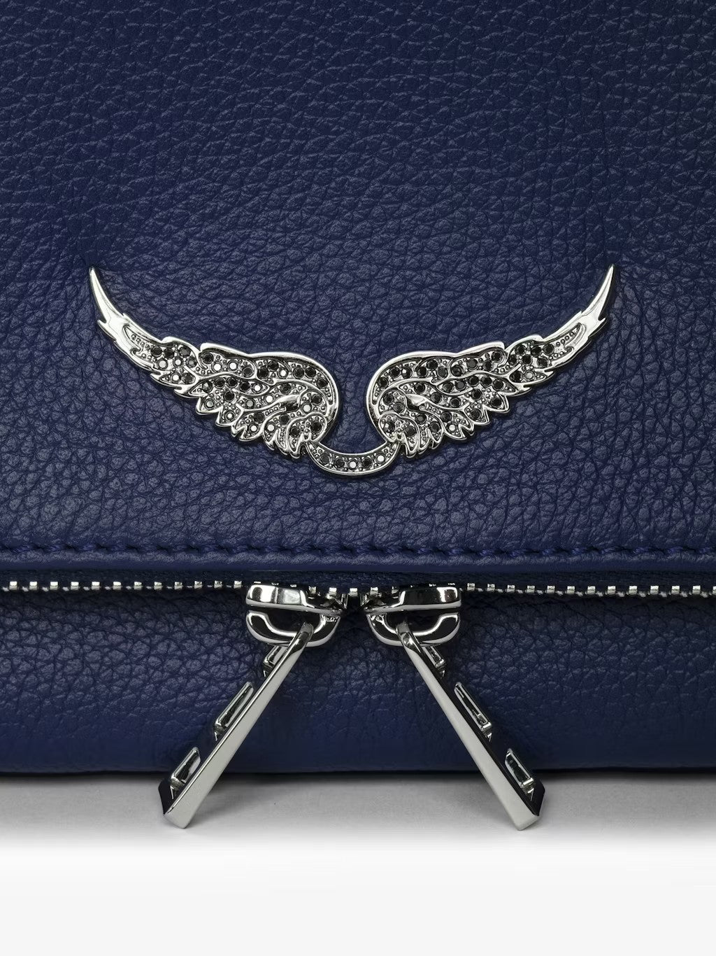 Bolso Rock Grained Leather ZADIG ET VOLTAIRE BOLSOS Y CARTERAS Malva CO