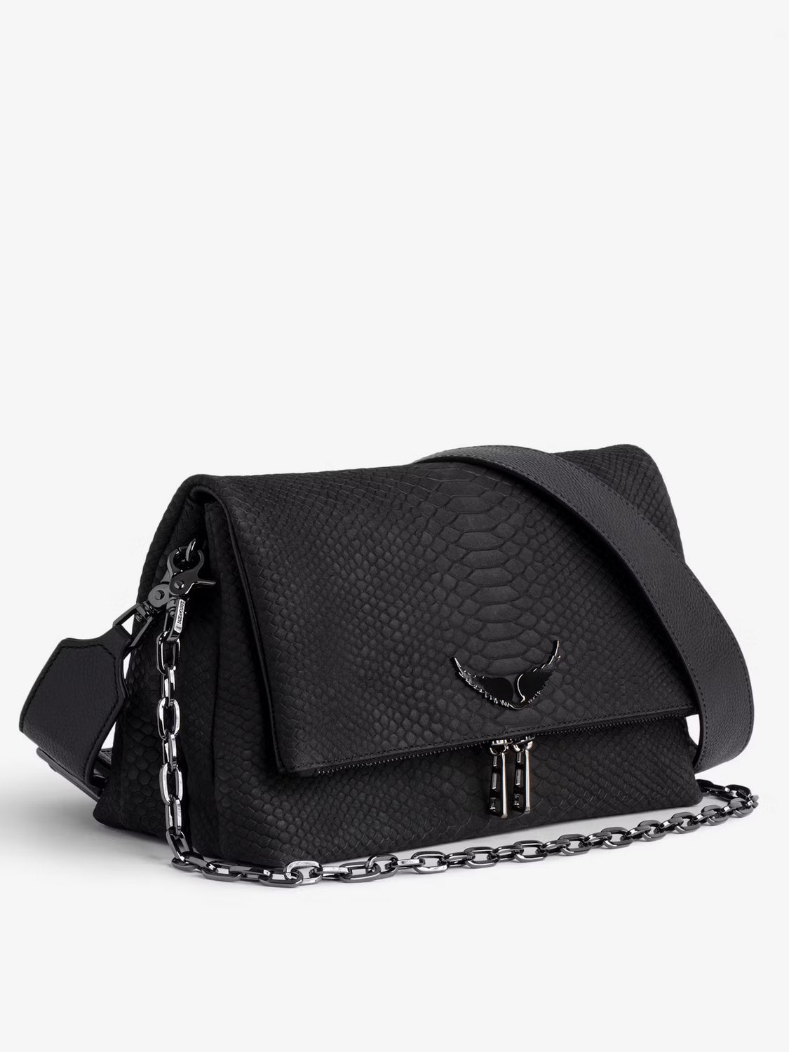 Bolso Rocky Soft Savage ZADIG ET VOLTAIRE BOLSOS & ACCESORIOS Malva CO
