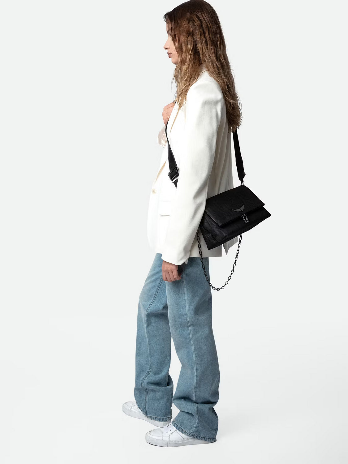 Bolso Rocky Soft Savage ZADIG ET VOLTAIRE BOLSOS & ACCESORIOS Malva CO