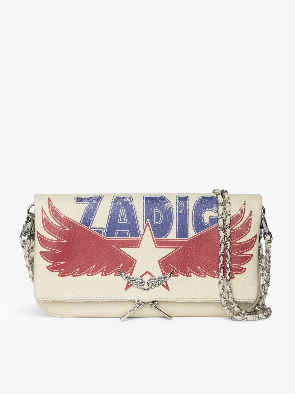 Bolso Rock Grained Leather America ZADIG ET VOLTAIRE BOLSOS Y CARTERAS Malva CO