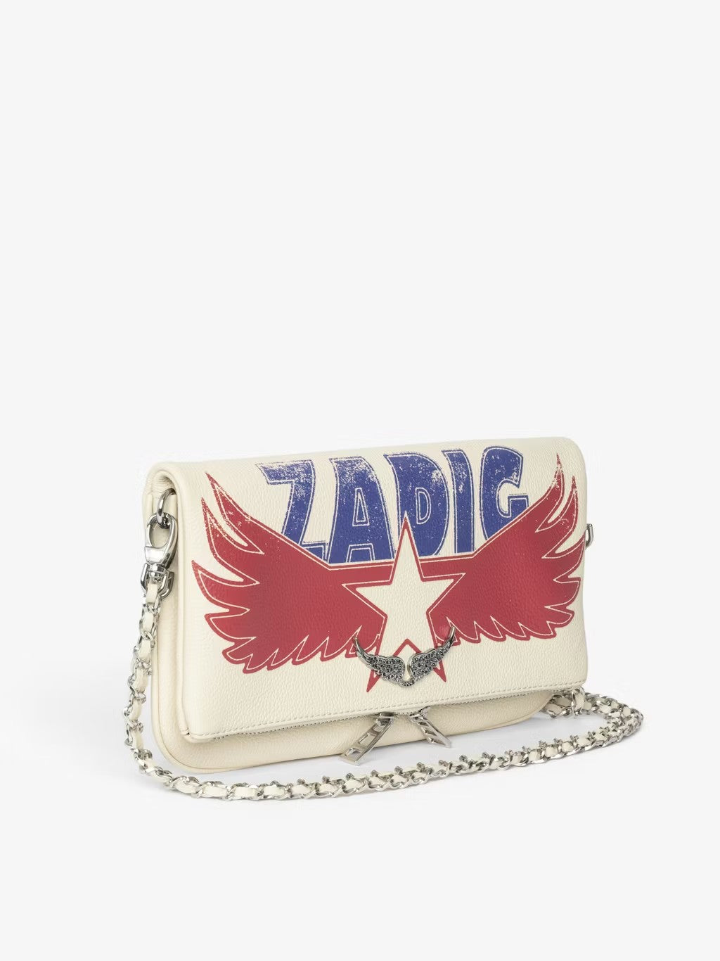 Bolso Rock Grained Leather America ZADIG ET VOLTAIRE BOLSOS Y CARTERAS Malva CO
