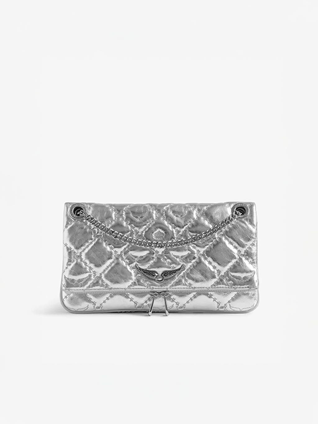 Bolso Rock Ii Metal Monogram ZADIG ET VOLTAIRE BOLSOS Y CARTERAS Malva CO