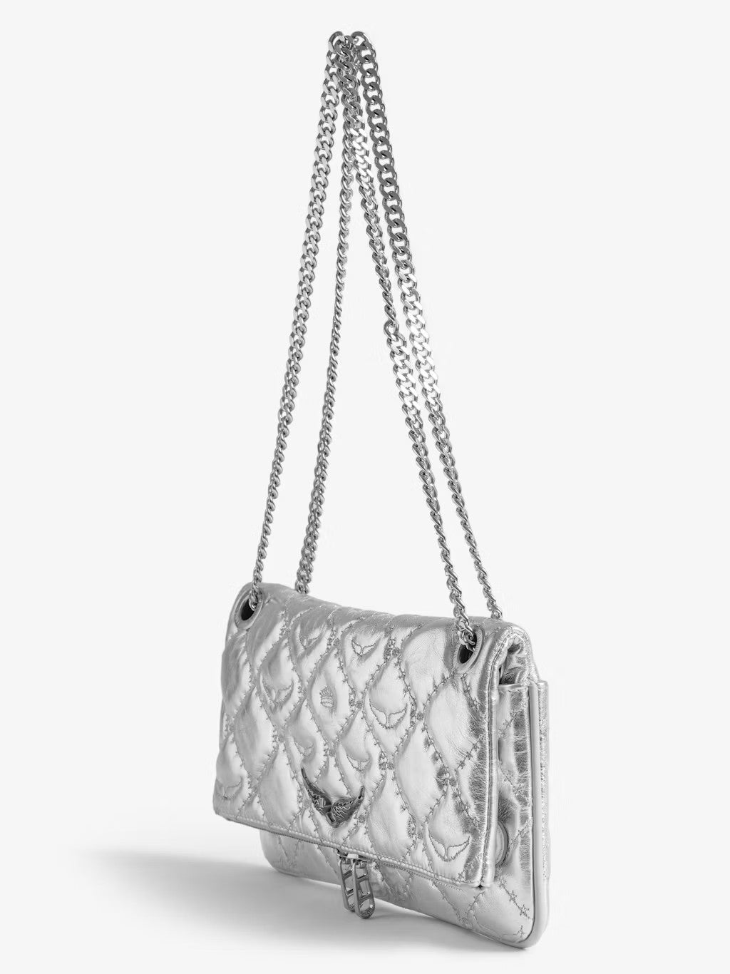 Bolso Rock Ii Metal Monogram ZADIG ET VOLTAIRE BOLSOS Y CARTERAS Malva CO
