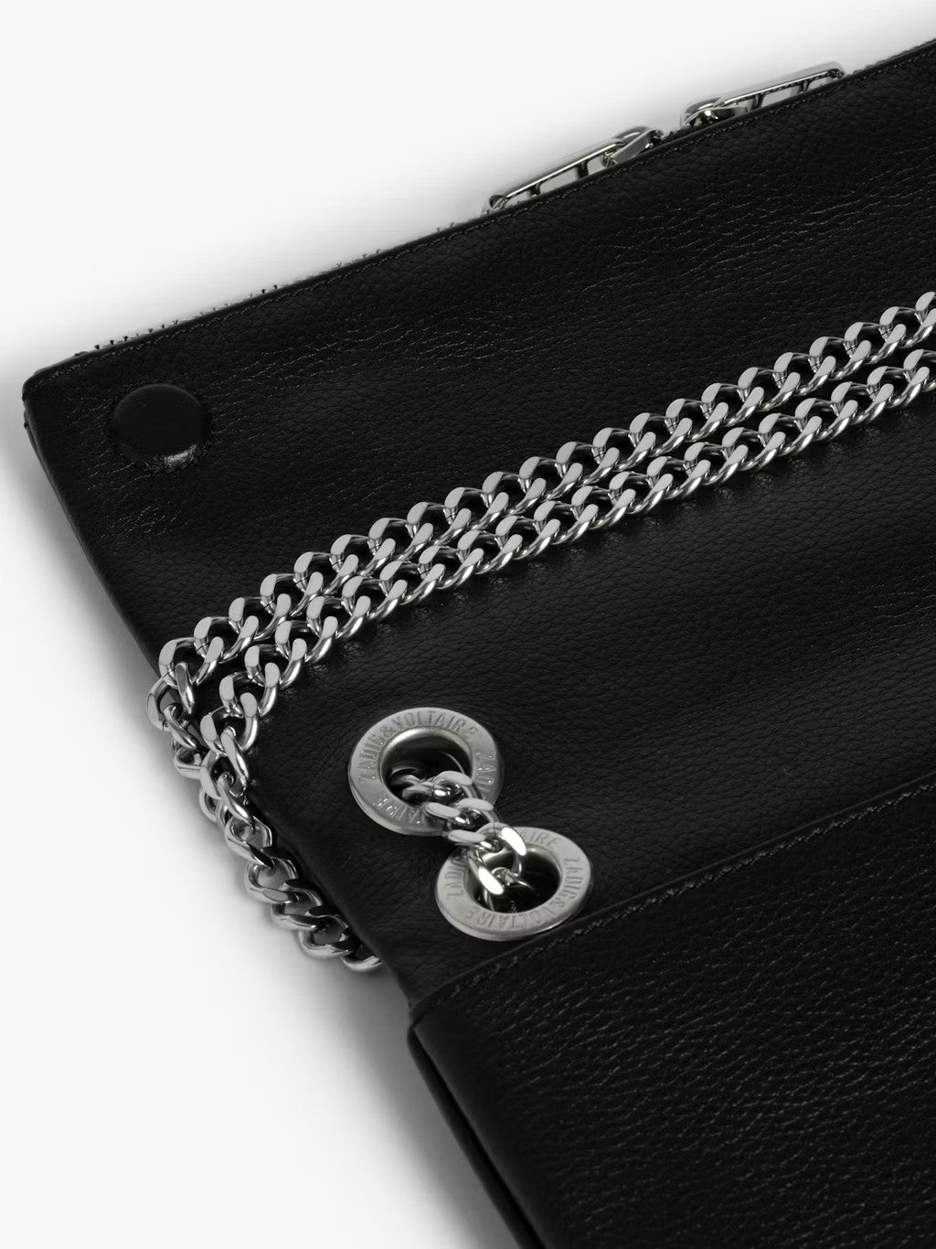 Bolso Rock Ii Grained Leather ZADIG ET VOLTAIRE BOLSOS Y CARTERAS Malva CO