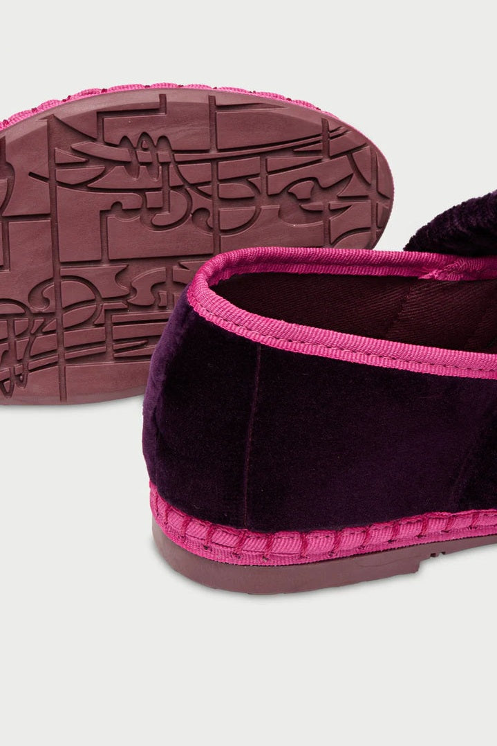 Balleta Mafalda Deep Purple FLABELUS BALLERINAS Malva CO