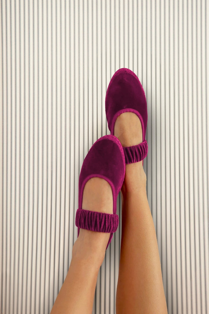 Balleta Mafalda Seda FLABELUS BALLERINAS Malva CO