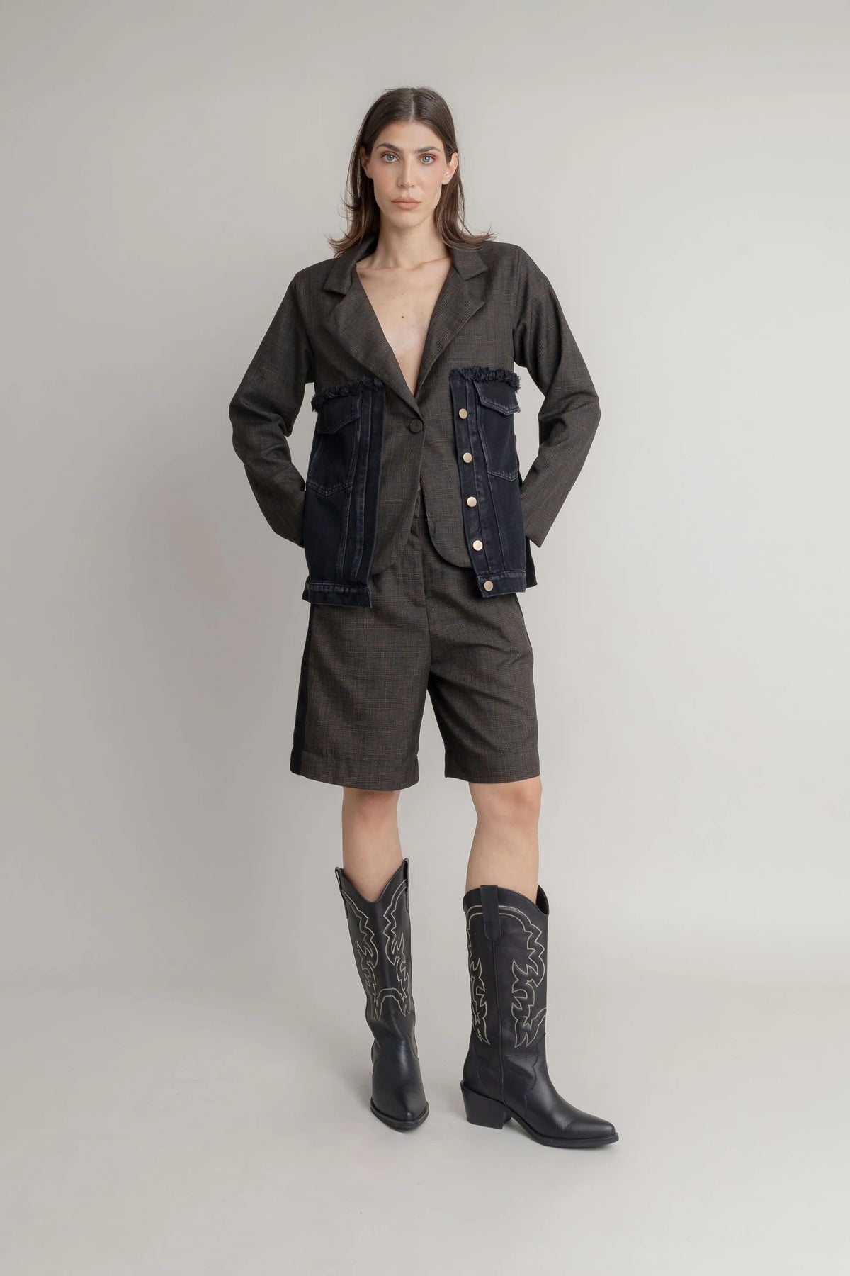 Blazer Doble Tela