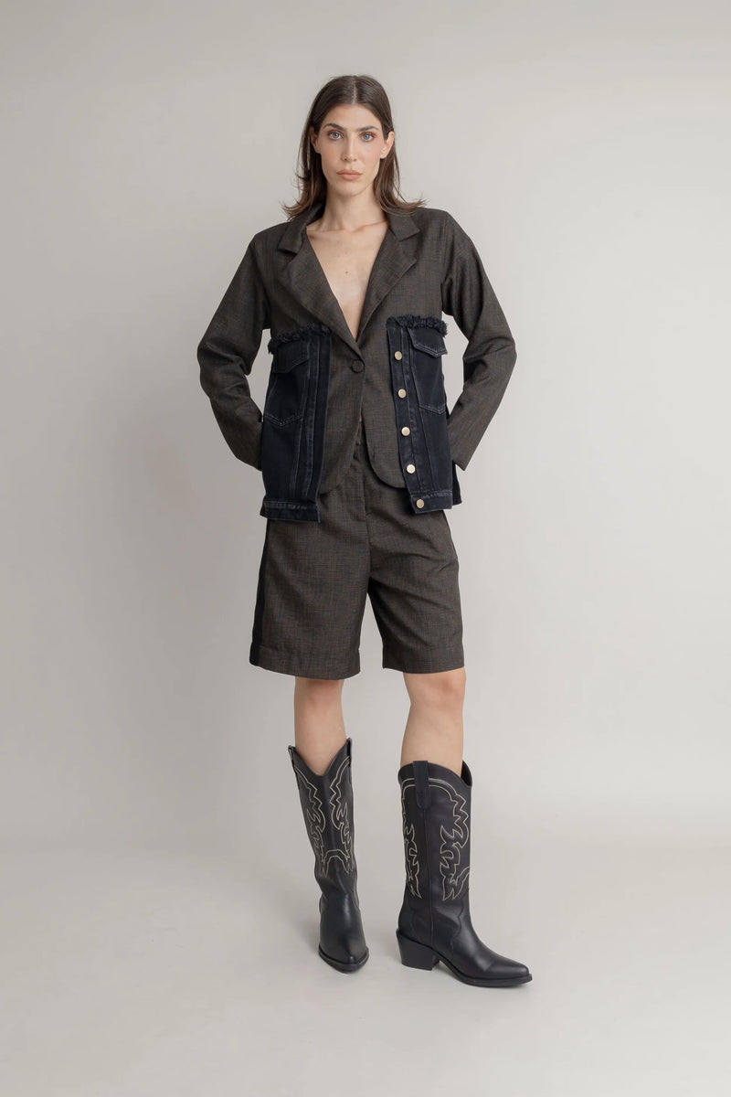 Blazer Doble Tela