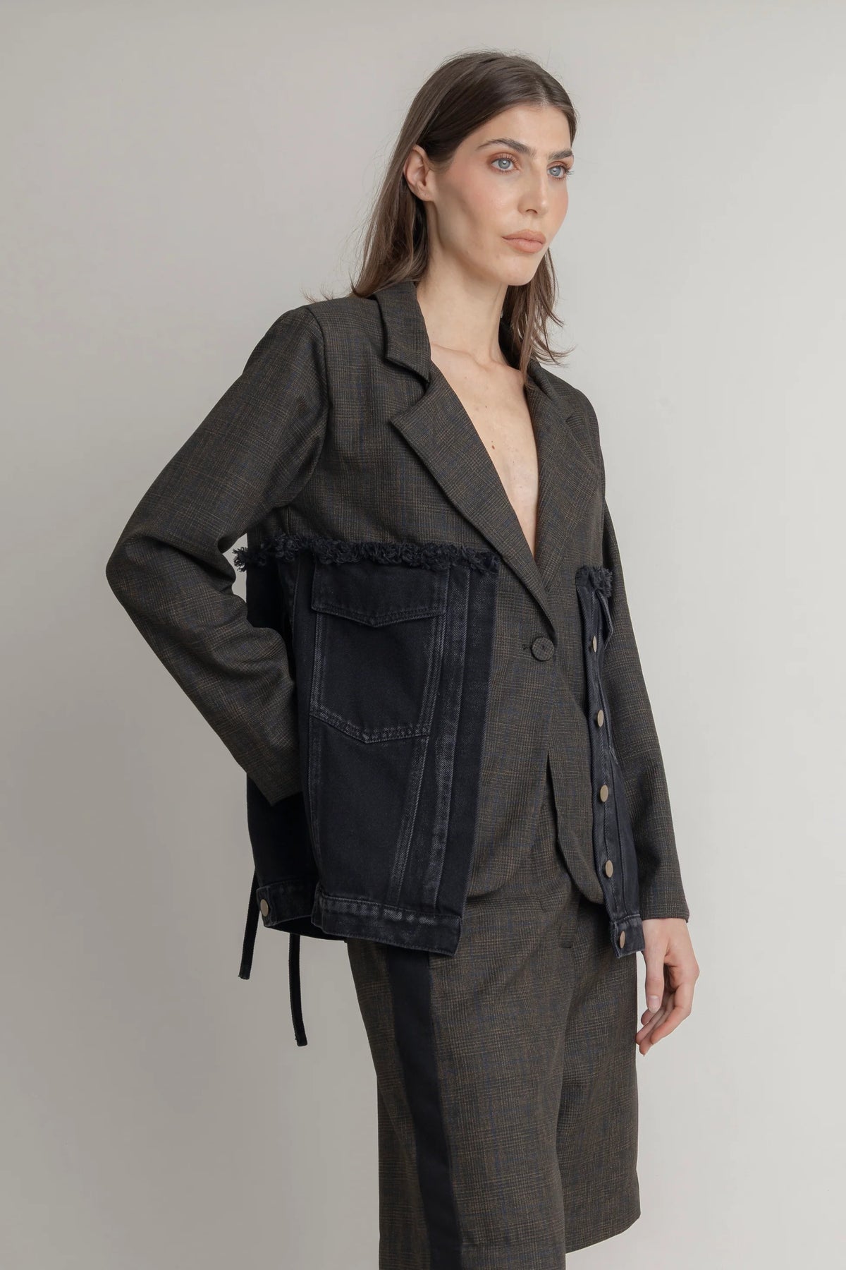 Blazer Doble Tela