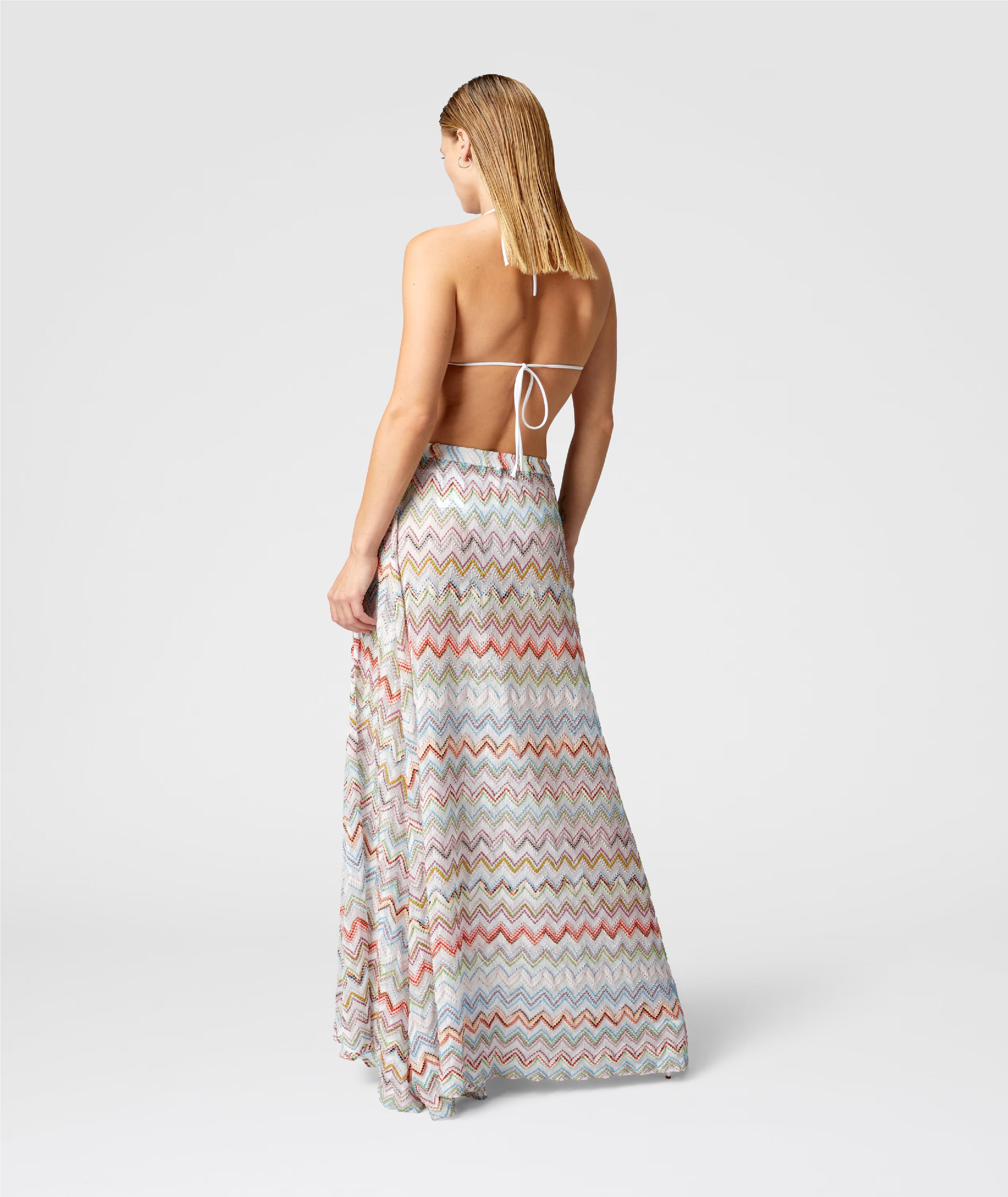 Maxi Falda Lame 3D MAXI FALDAS Malva CO