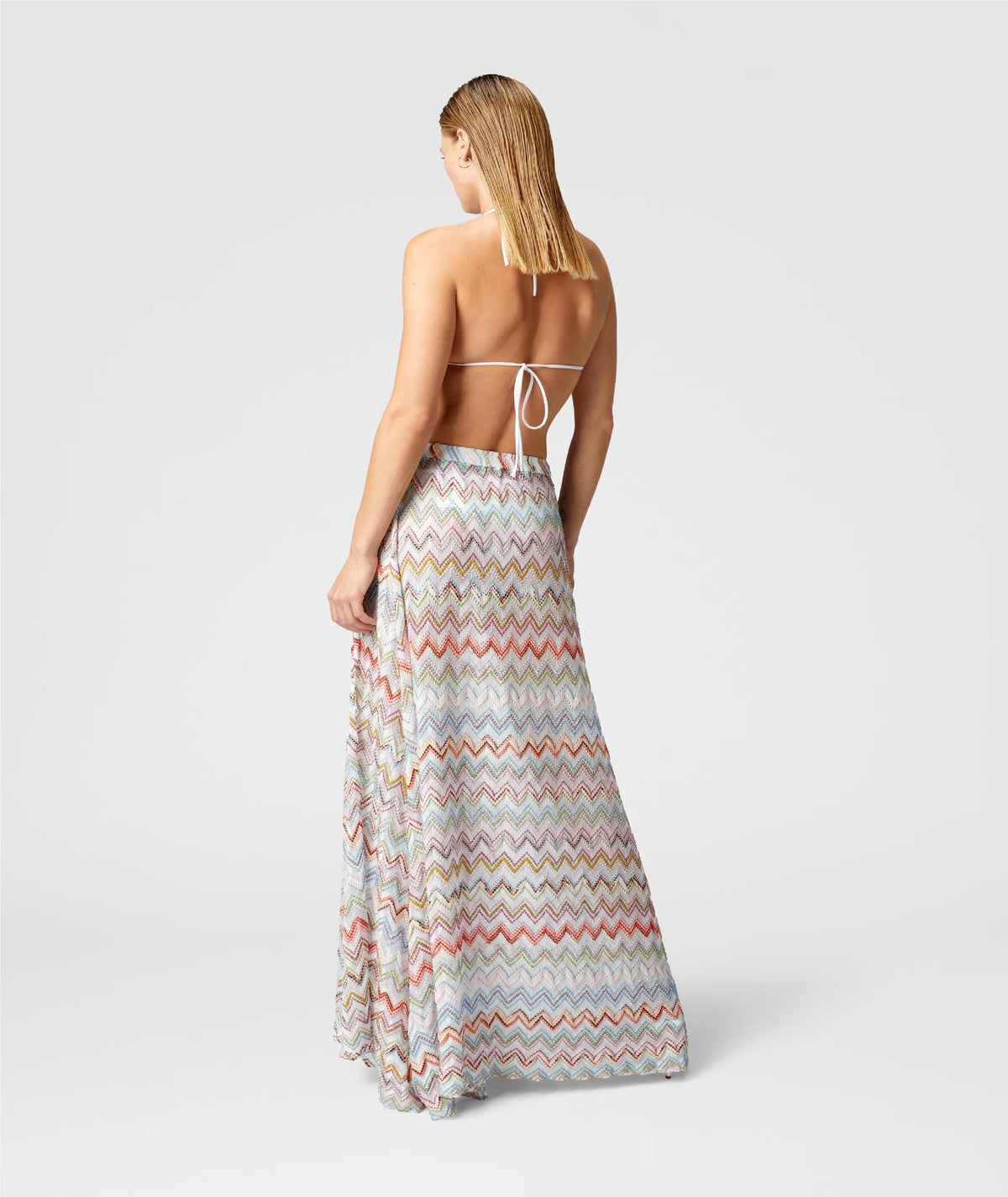 Maxi Falda Lame 3D MAXI FALDAS Malva CO