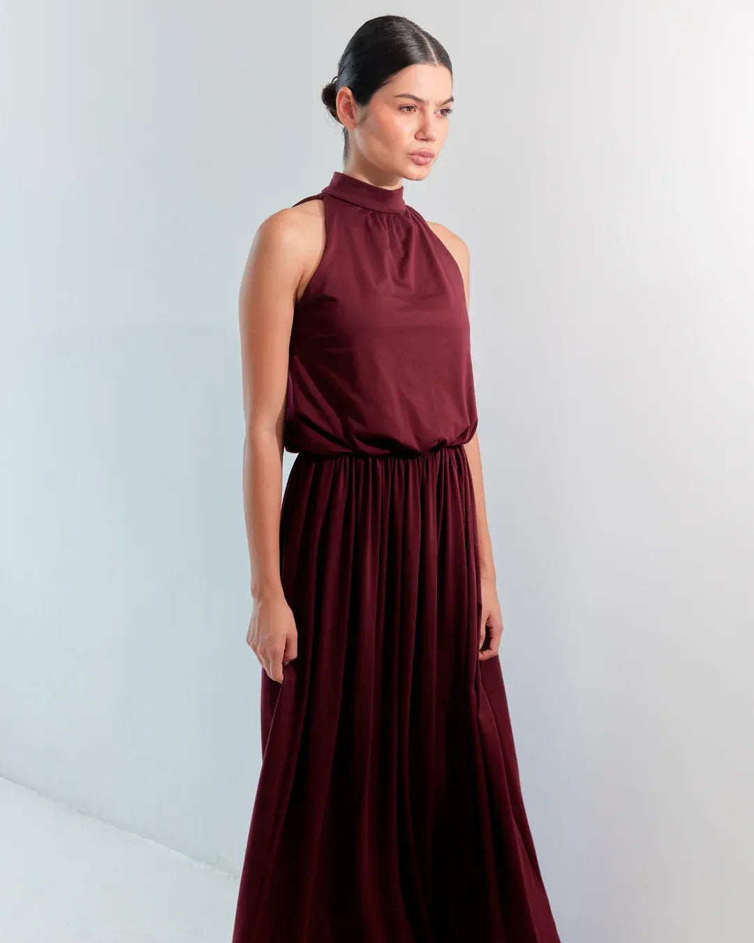 Maxi Vestido Folded Grace
