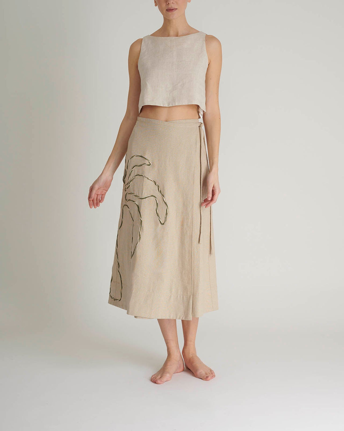 Midi Falda Warm VOIE MIDI FALDAS Malva CO