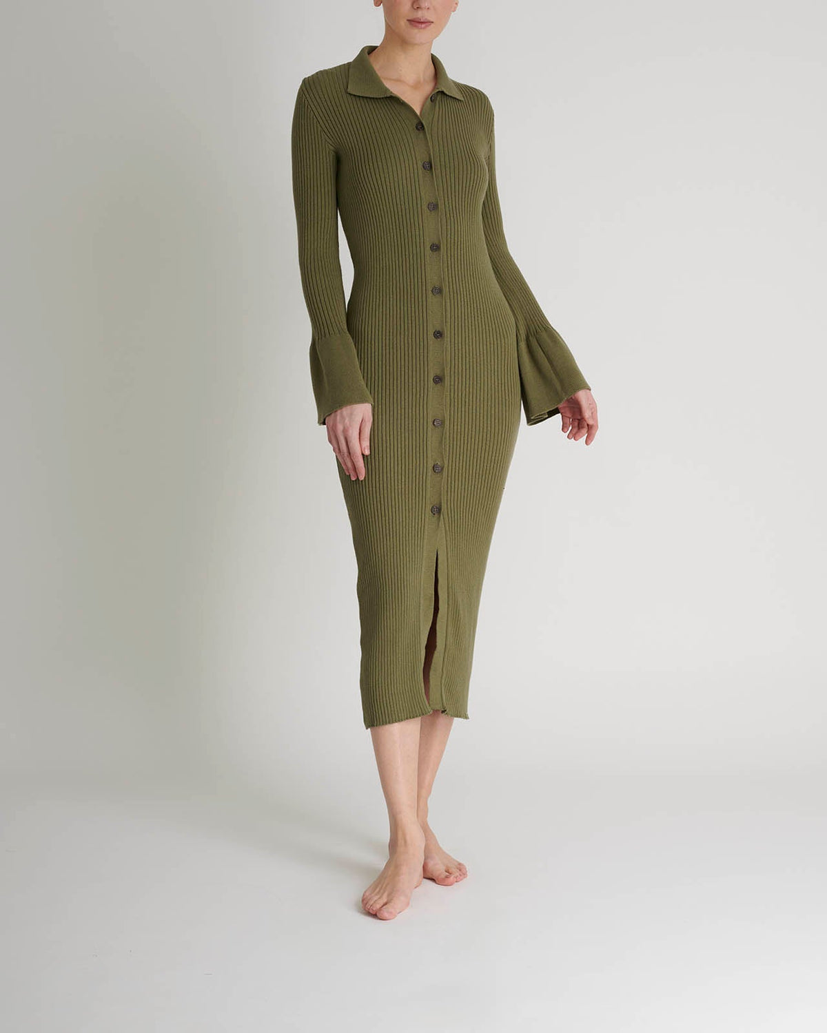 Midi Vestido Cactus VOIE MIDI VESTIDOS Malva CO