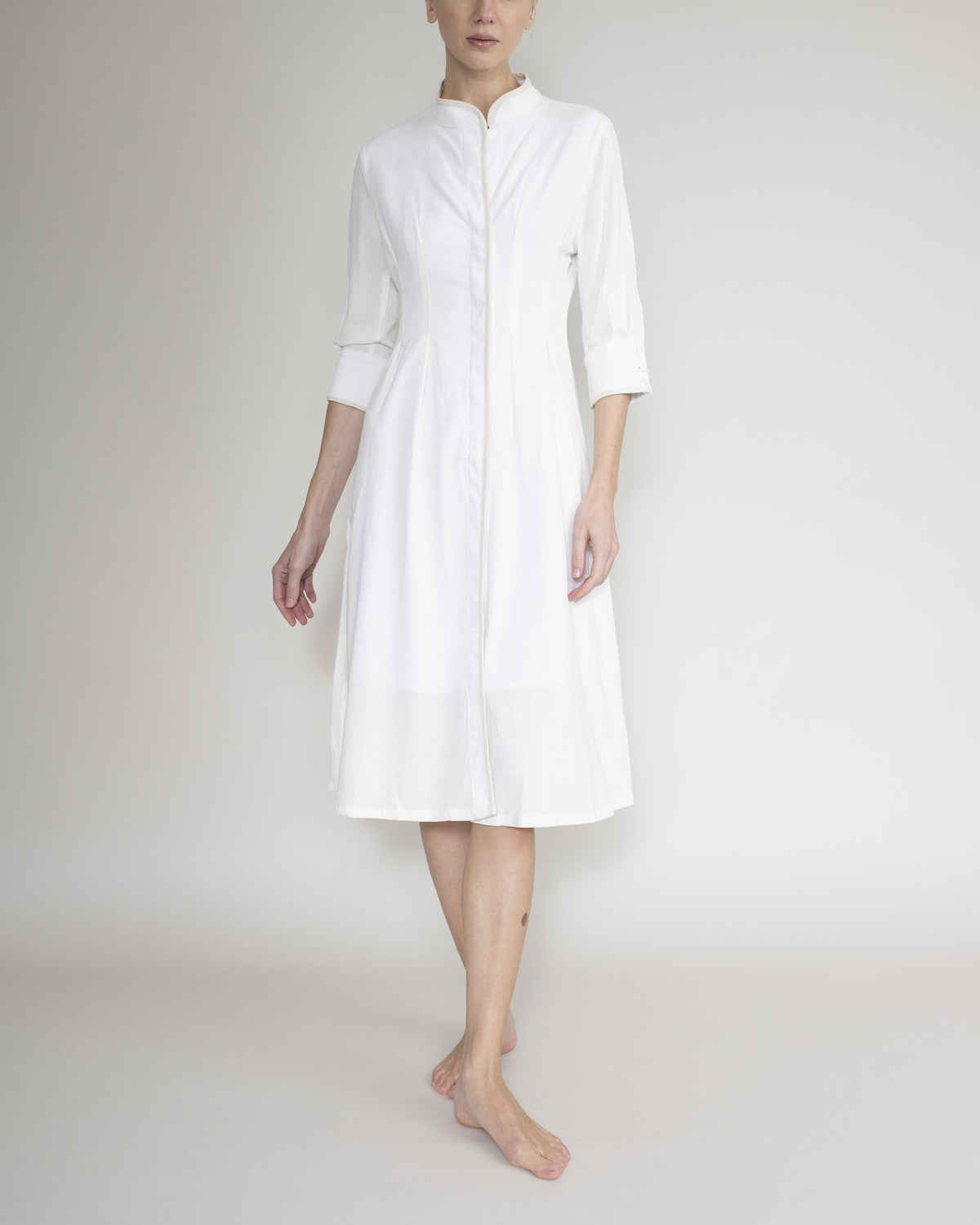 Midi Vestido Camisero VOIE MIDI VESTIDOS Malva CO