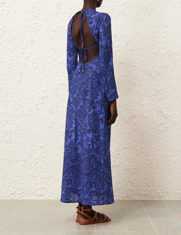 Maxi Vestido Ottie Bias Backless