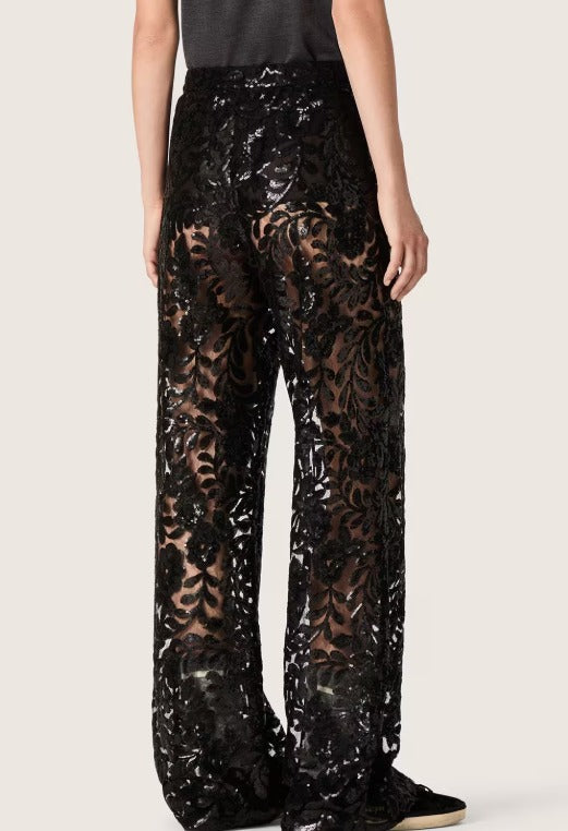 Pantalon De Lentejuelas GOLDEN GOOSE PANTALONES Malva CO