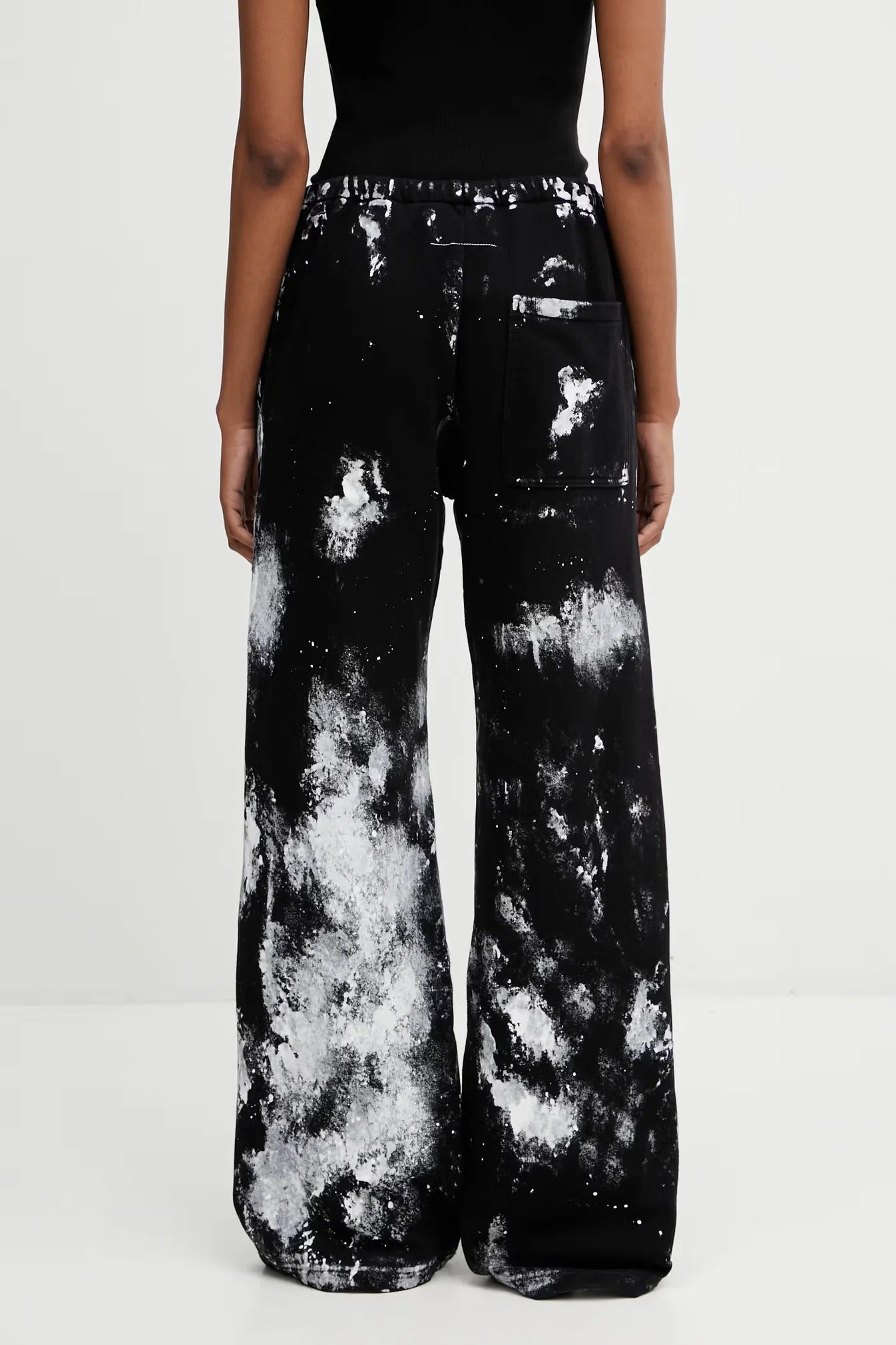 Pantalones De Algodón Mm6