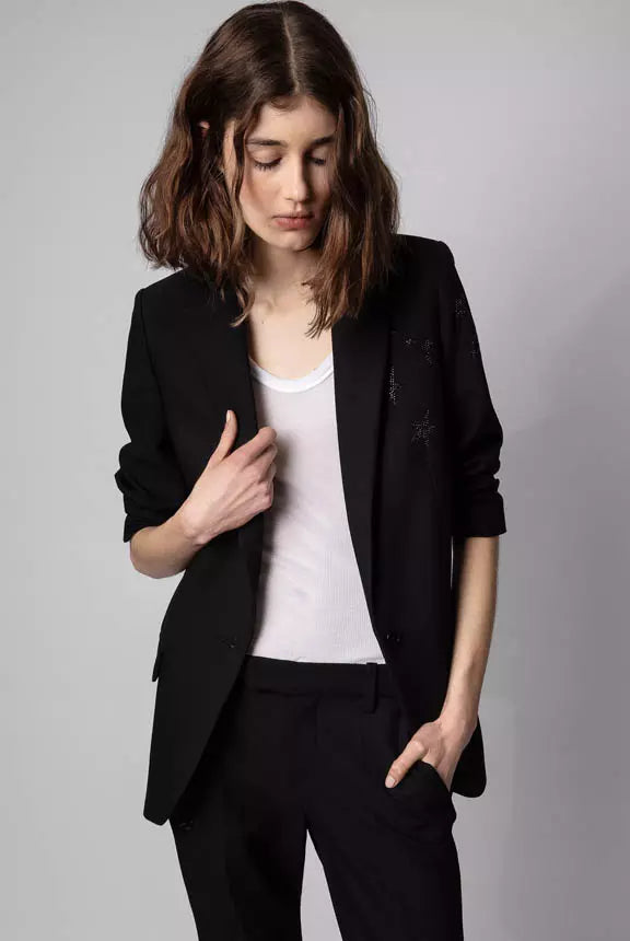 Pantalón Prune Strass ZADIG ET VOLTAIRE PANTALONES Malva CO