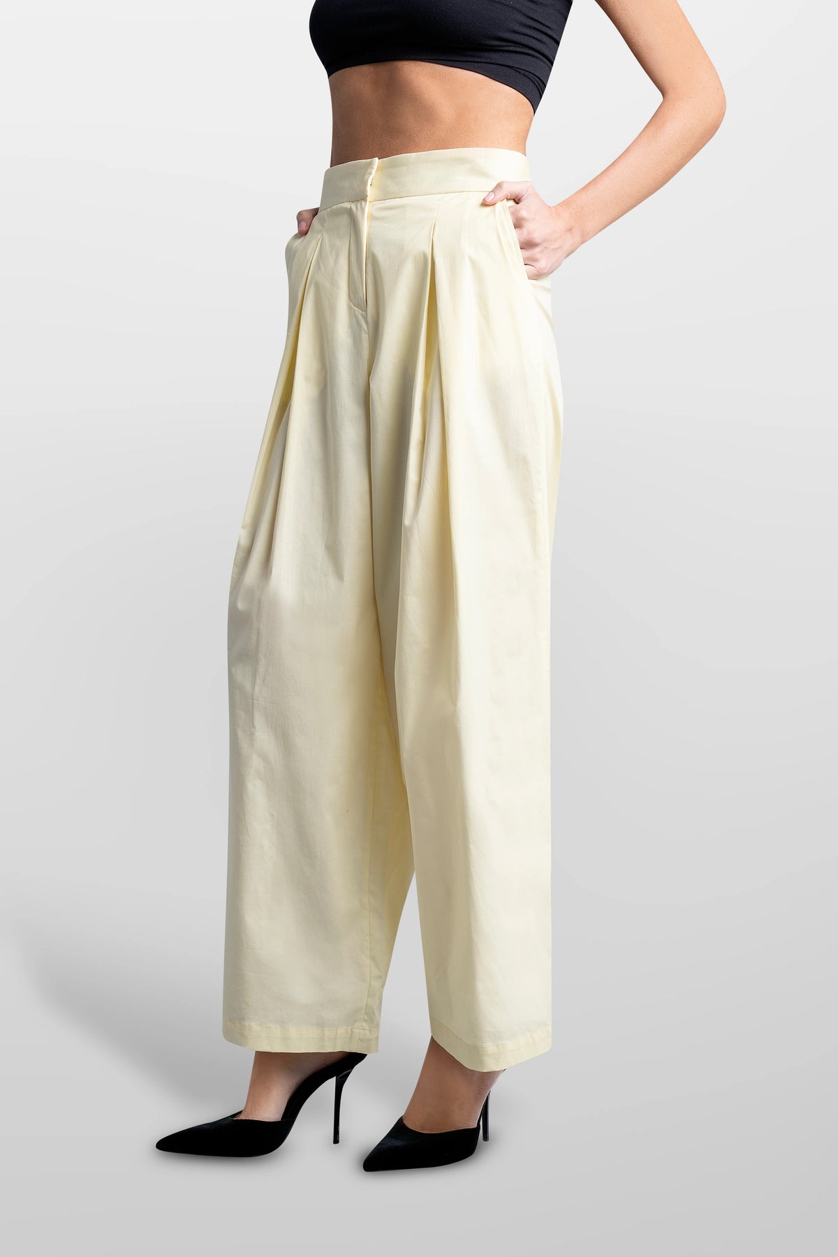 Pantalones Poplin Noa