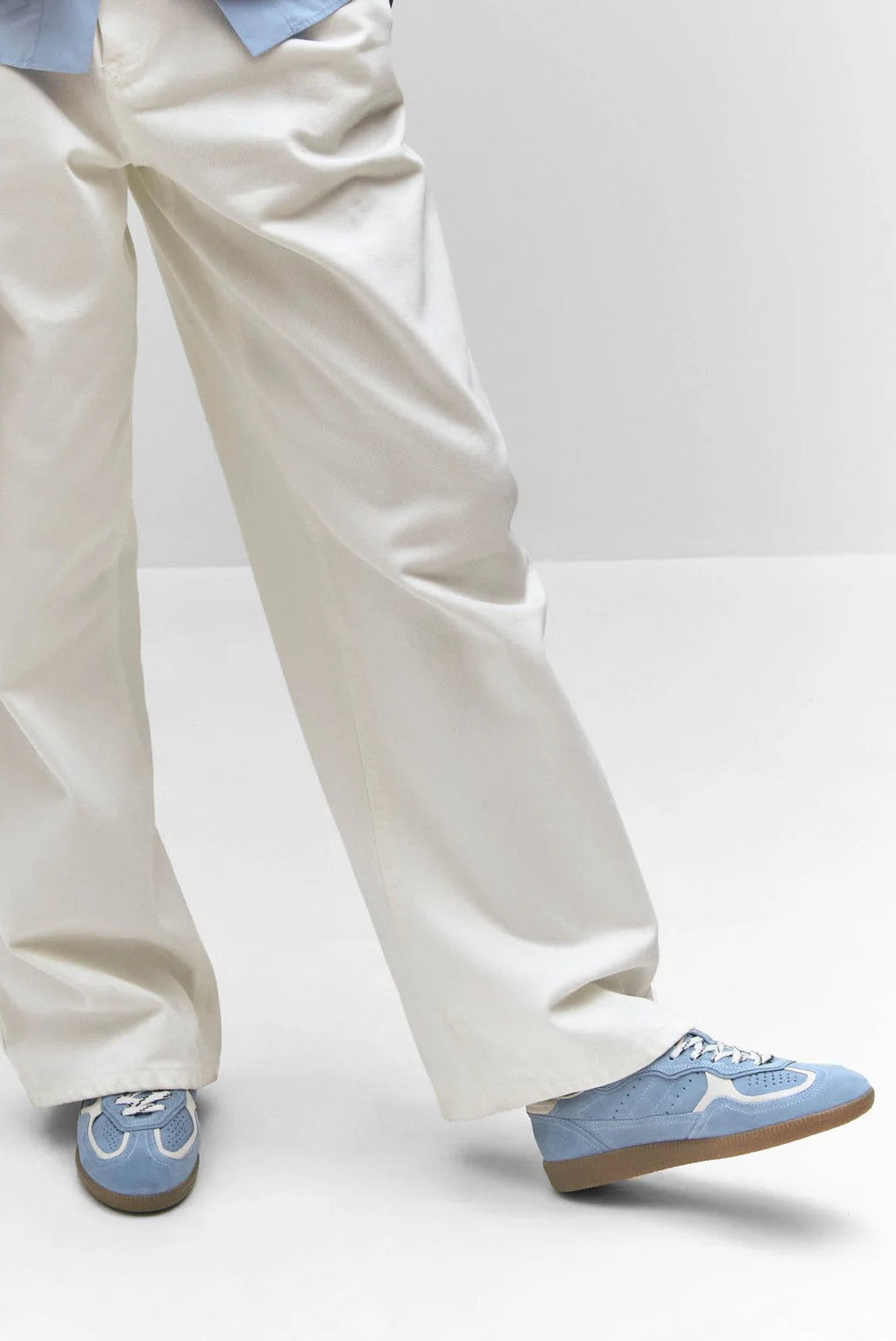 Tenis Alohas De Mujer Tb.490 Rife Cornflower Blue Cream Leather TENIS Malva CO