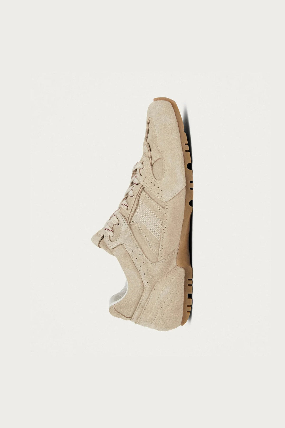 Tenis Alohas De Mujer Tb. 56 Suede Cream TENIS Malva CO